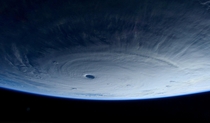Super typhoon Maysak photographed from ISS by Samantha Cristoforetti 