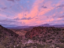 Superstition Mountains Arizona  x