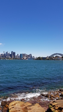 Sydney Australia  Another crystal clear day