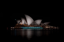 Sydney Opera House at Night Jrn Utzon 