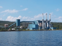 Taconite Harbor Energy Center on the shore of Lake Superior in Schroeder MN 