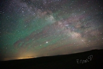 Taken between  pm and midnight in Wyoming Facing Southeast