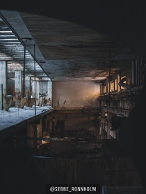Taken in an old Swedish factory to be demolished soon