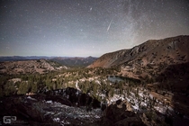 Taurid Meteor over Deadfall Basin in Northern California 
