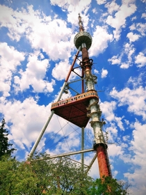 Tbilisi TV Tower Georgia in the summer of  Constructed in  replaced an older structure from the s Height of m  feet Located on the top of the hill  m  feet above sea level 