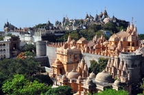 Temples in palitana gujarat India 
