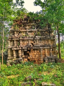 th century Devuni Gutta temple in Telangana India