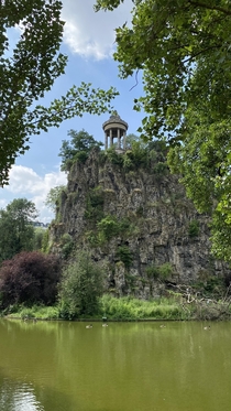 That temple of Sibylle in the Parisian parc