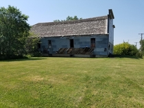 The abandoned dancehall that my grandparents met at Small Town ND 