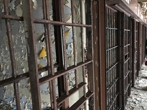 The abandoned Joliet prison 