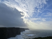 The amazing Cliffs of Moher in Ireland  OC