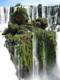 The amazing Iguazu waterfalls South America 