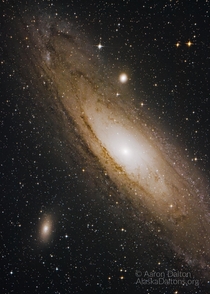 The Andromeda Galaxy from my backyard
