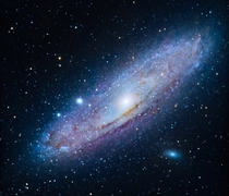 The Andromeda Galaxy M one of the best-known deep-sky objects