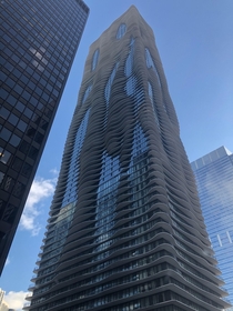 The Aqua Tower in Chicago IL