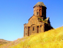 The Armenian church of St Gregory of the Abughamrents Located on the Ancient Silk Road Anatolia Turkey 