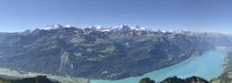 The beautiful Bearnese Alp range in Switzerland 