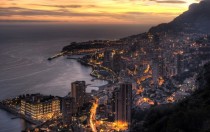 The beautiful Mediterranean principality of Monaco 
