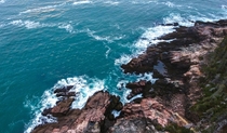 The beautiful rocky shore of Acadia National Park - Maine x