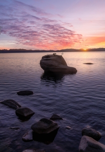 The beauty of Bonsai Lake Tahoe Nevada 