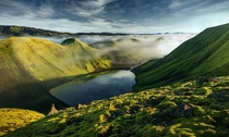 The Beginning or the End A few hours after sunrise above Langisjor Iceland  Photo by Max Rive xpost from rsland