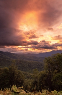 The Blue Ridge Mountains North Carolina 