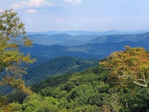 The Blue Ridge Mountains Western North Carolina 