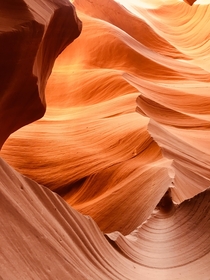 The breathtaking views within the heart of Antelope Canyon Arizona 