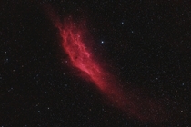 The California Nebula with a Stock DSLR 