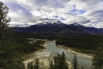 The Canadian Rockies in Alberta CA OC x