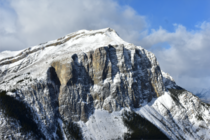The Canadian Rocky Mountains in Alberta 