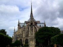 The cathedral Notre Dame de Paris 