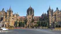 The Chhatrapati Shivaji train station originally Victoria station in Mumbai India Neo-Gothic style built by the British in  The Indian government changed the name of the station but had no desire to demolish such a magnificent structure