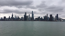 The Chicago Skyline as seen from Lake Michigan