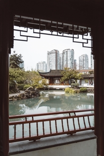 The Chinese Garden in Vancouver