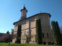 The church from the Dragomirna Monastery Mitocu Dragomirna  Suceava county Romnia 