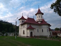 The Church of the Nativity of the Mother of God from Putna Suceava county Romania 