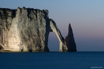 The cliffs of tretat France  photo by Jaro Liko