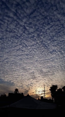The clouds over Rawalpindi Pakistan 