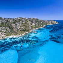 The coast of Molara Island SardiniaItaly by Giusepppe Chironi 