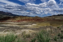 The color palette of Oregon extends beyond green Painted Hills 