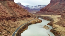 The Colorado River near Moab Utah 