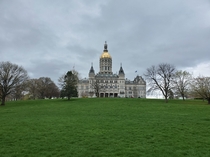 The Connecticut State Capitol Hartford Connecticut USA April  