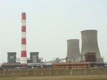 The cooling towers of the Kalisindh thermal power plant in India the worlds largest