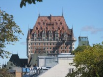 The copper roof on the Chteau Frontenac in Qubec City has just been replaced - I thought Id share OC - x