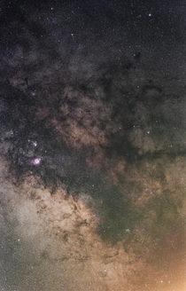 The craziest shot of the Milky Way Core Ive ever taken 