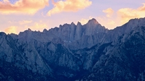 The Crown of California Mount Whitney 