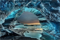 The Crystal Grotto - Jkulsrln Iceland  photo by Christian Klepp