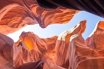 The curves of Antelope Canyon Arizona 