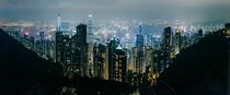 The Cyperpunk Hong Kong from Victoria Peak 